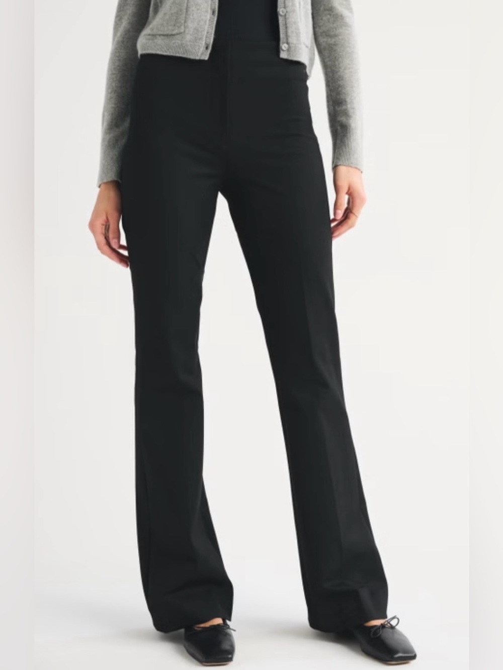 Abercrombie and Fitch Forme Bootcut Pant black size 27R